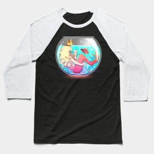 Mermaid Pet Baseball T-Shirt